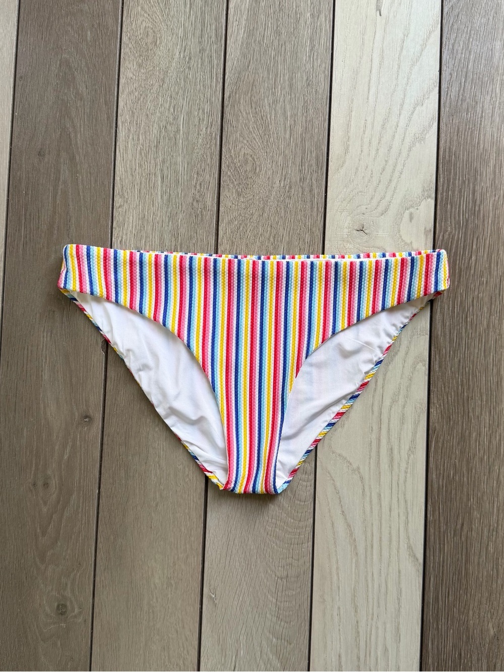 Onia Women's Lily striped bikini bottom